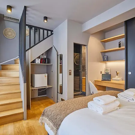 Superb Duplex In The Center Of Appartamento Parigi